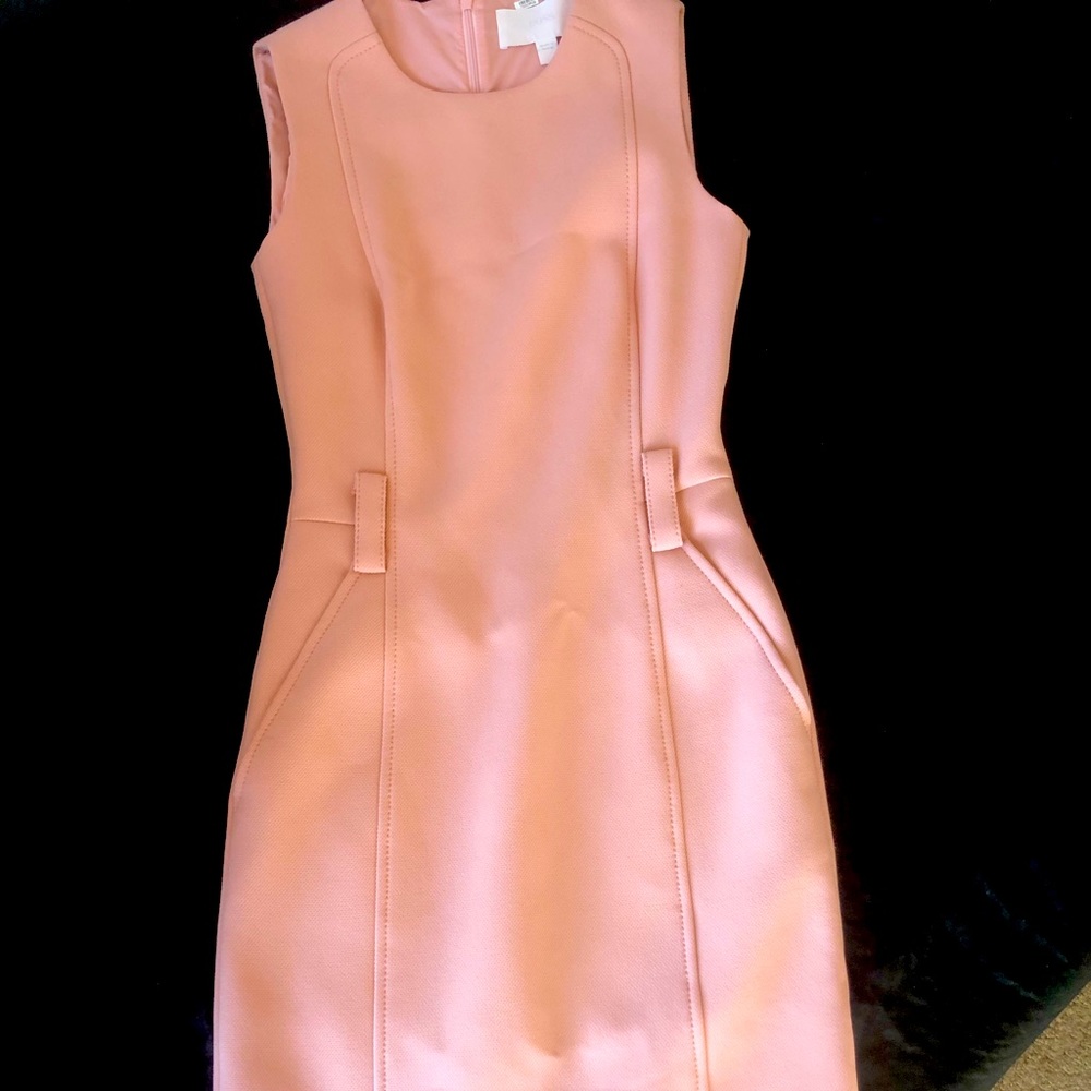 Boss authentic  sheath dress with front loops